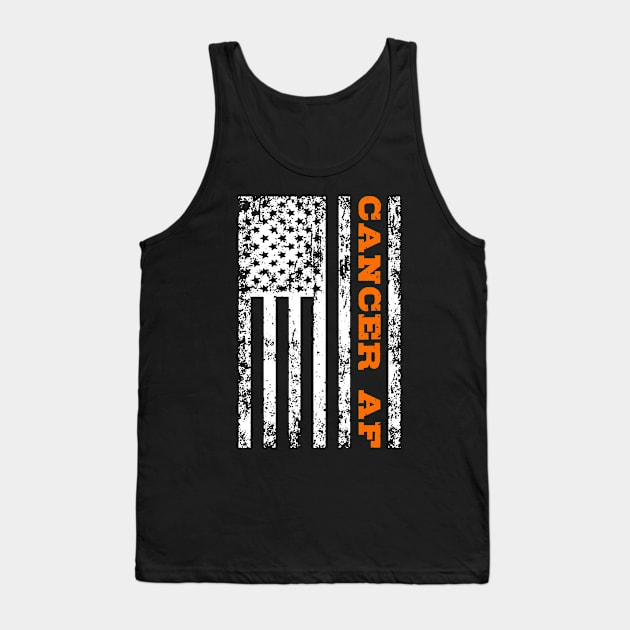 Cancer AF Tank Top by mikevdv2001